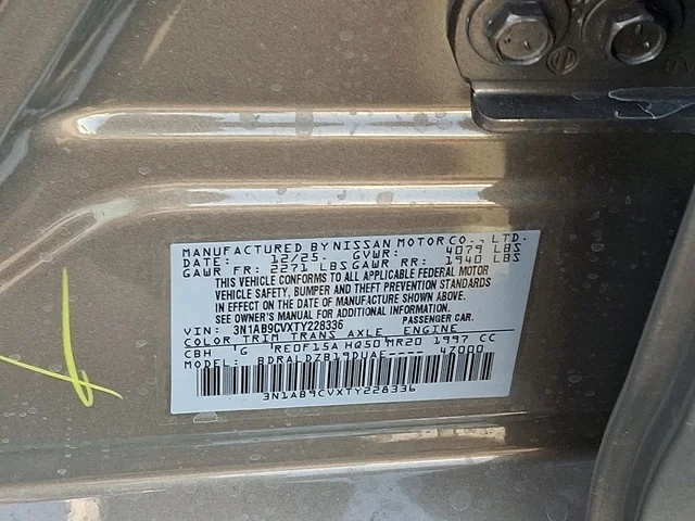 Nuevos NISSAN SENTRA à Estados chez autogozo