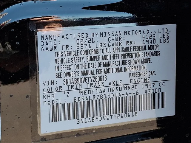Nuevos NISSAN SENTRA à Estados chez autogozo