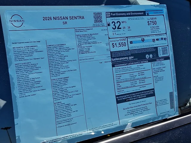 Nuevos NISSAN SENTRA à Estados chez autogozo