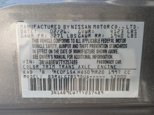 Nuevos NISSAN SENTRA à Estados chez autogozo