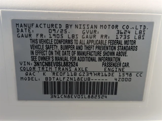 Nuevos NISSAN VERSA à Kennesaw, chez Town Center Nissan