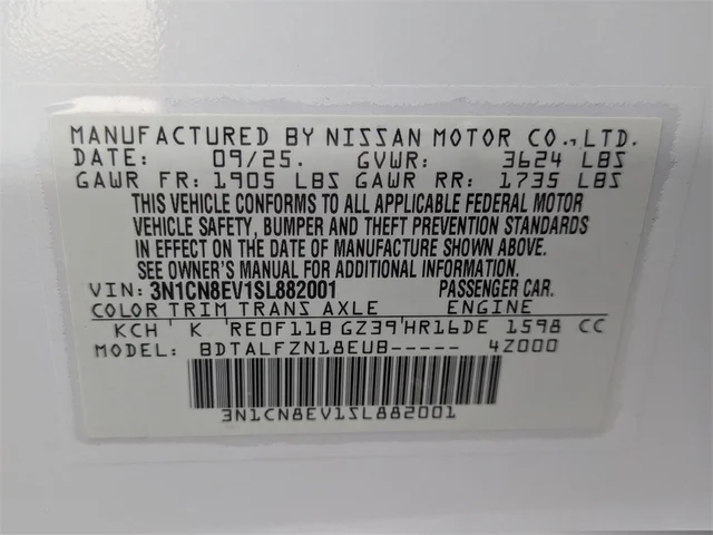 Nuevos NISSAN VERSA à Kennesaw, chez Town Center Nissan