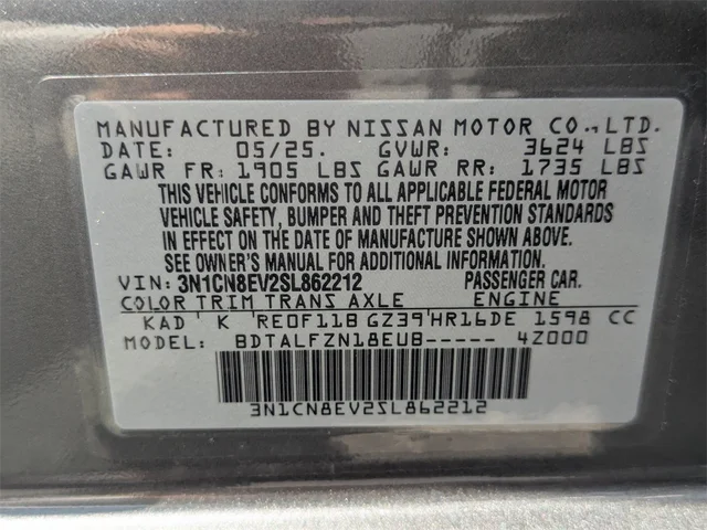 Nuevos NISSAN VERSA à Kennesaw, chez Town Center Nissan