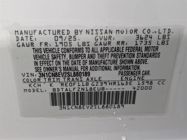 Nuevos NISSAN VERSA à Kennesaw, chez Town Center Nissan