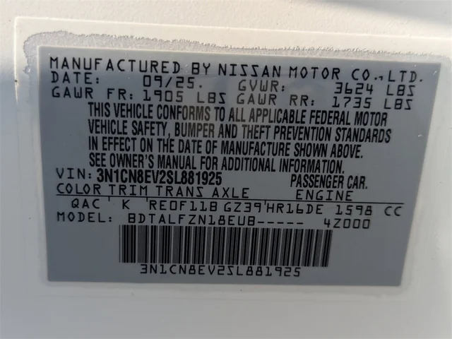 Nuevos NISSAN VERSA à Kennesaw, chez Town Center Nissan