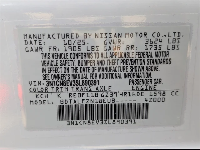 Nuevos NISSAN VERSA à Kennesaw, chez Town Center Nissan