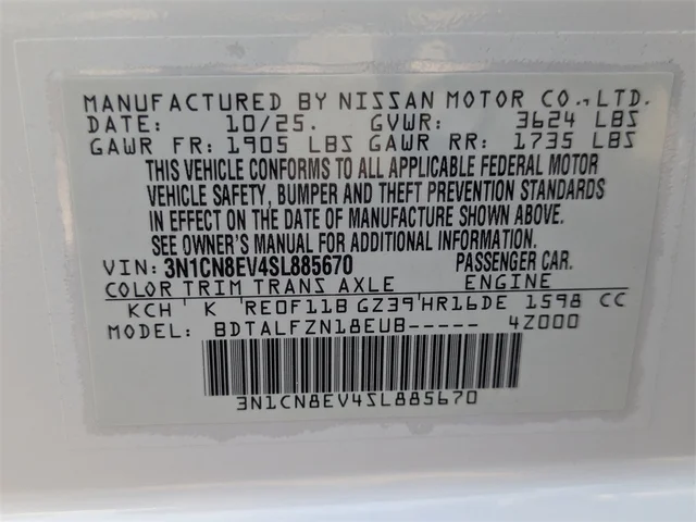 Nuevos NISSAN VERSA à Kennesaw, chez Town Center Nissan