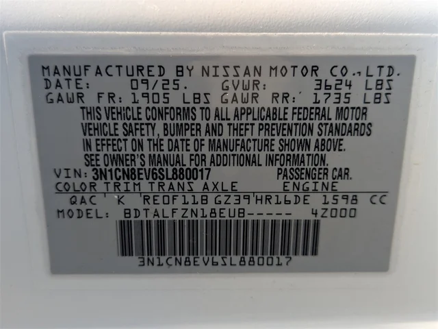 Nuevos NISSAN VERSA à Kennesaw, chez Town Center Nissan