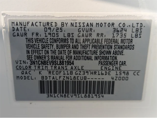 Nuevos NISSAN VERSA à Kennesaw, chez Town Center Nissan