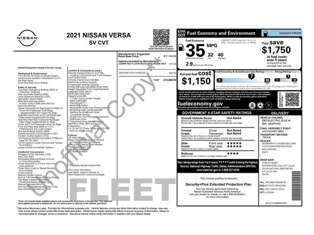 SEMINUEVOS NISSAN Versa a Estados en autogozo