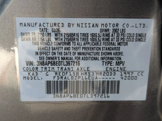 Nuevos NISSAN KICKS à Estados chez autogozo