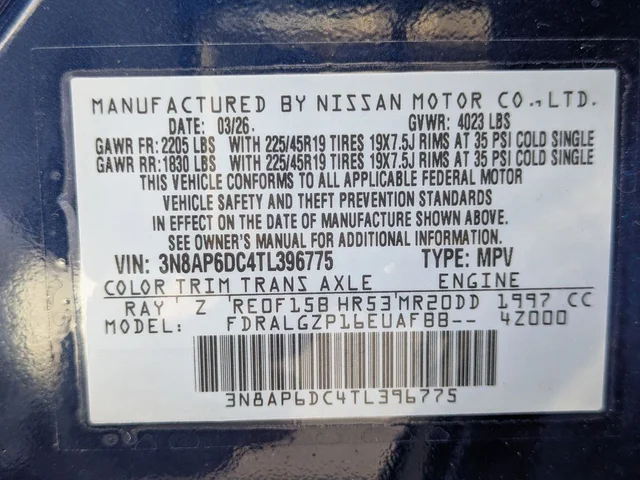 Nuevos NISSAN KICKS à Estados chez autogozo
