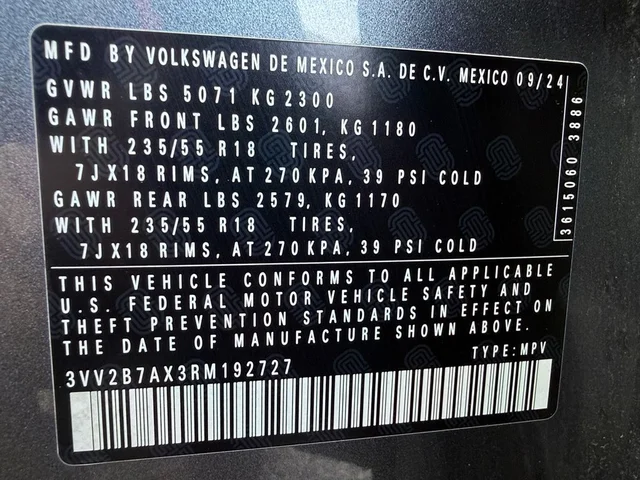 SEMINUEVOS VOLKSWAGEN Tiguan a Estados en autogozo