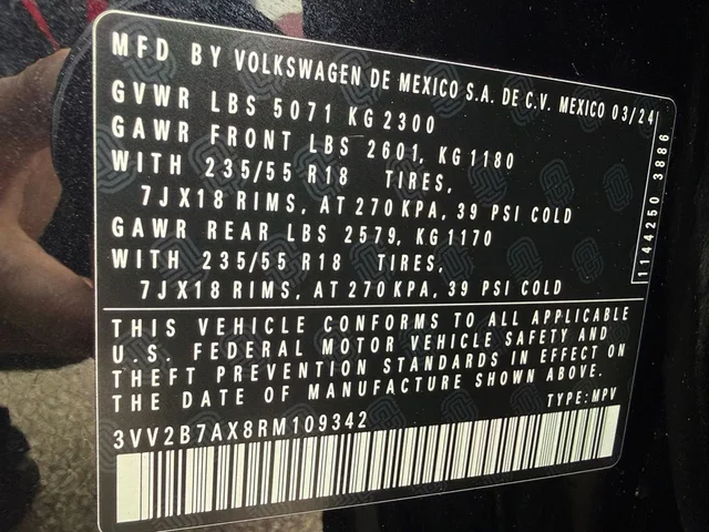 SEMINUEVOS VOLKSWAGEN Tiguan a Estados en autogozo