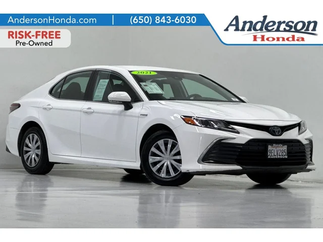 Pre-Owned TOYOTA Camry Hybrid at Anderson Honda in Palo Alto