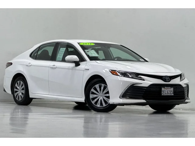 Pre-Owned TOYOTA Camry Hybrid at Anderson Honda in Palo Alto