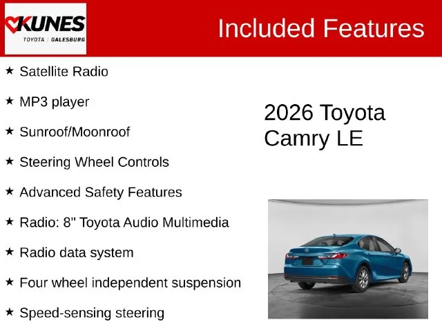 Nuevos TOYOTA CAMRY à Estados chez autogozo
