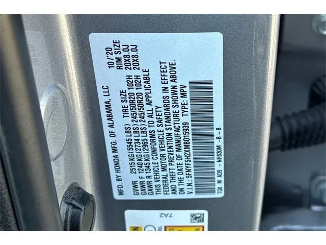 SEMINUEVOS HONDA Pilot at ELK GROVE in Elk Grove Buick GMC