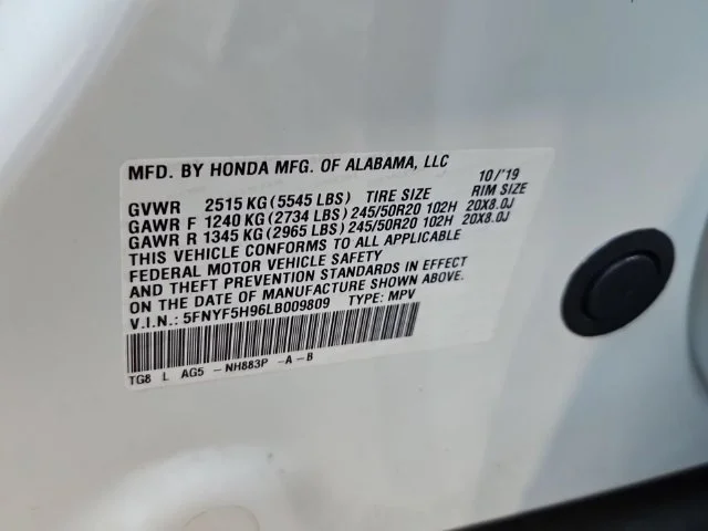 SEMINUEVOS HONDA Pilot a Estados en autogozo
