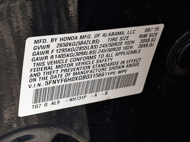 SEMINUEVOS HONDA Pilot a Estados en autogozo