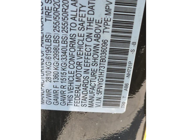 Nuevos HONDA PILOT à Estados chez autogozo