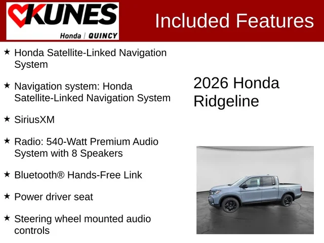 Nuevos HONDA RIDGELINE à Estados chez autogozo