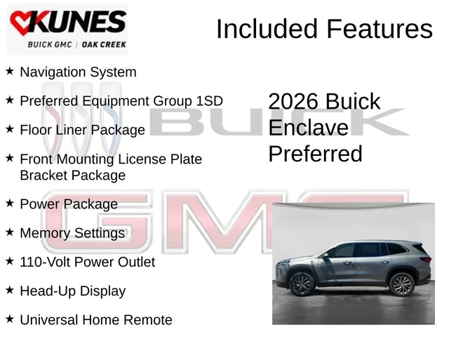Nuevos BUICK ENCLAVE à Estados chez autogozo