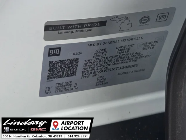 Nuevos BUICK ENCLAVE à Estados chez autogozo