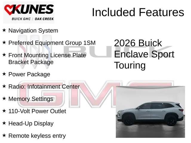 Nuevos BUICK ENCLAVE à Estados chez autogozo