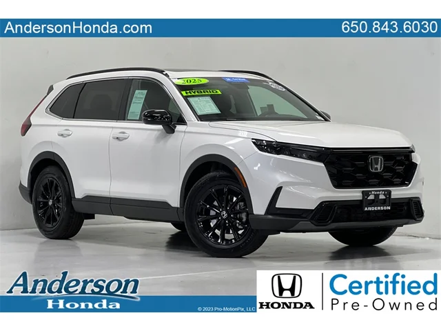 Pre-Owned HONDA CR-V Hybrid at Anderson Honda in Palo Alto
