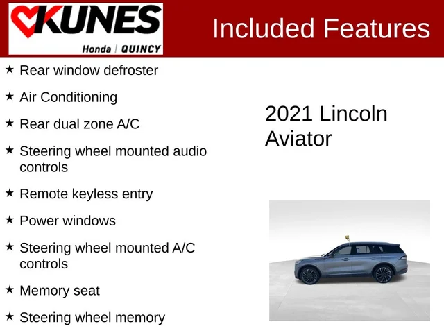 SEMINUEVOS LINCOLN Aviator a Estados en autogozo