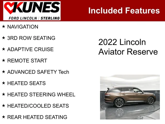 SEMINUEVOS LINCOLN Aviator a Estados en autogozo
