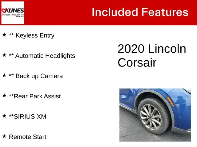 SEMINUEVOS LINCOLN Corsair a Estados en autogozo
