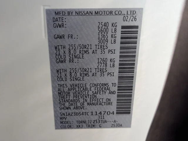 Nuevos NISSAN MURANO à Estados chez autogozo