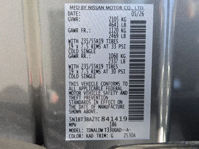 Nuevos NISSAN ROGUE à Estados chez autogozo