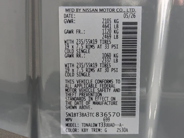 Nuevos NISSAN ROGUE à Estados chez autogozo