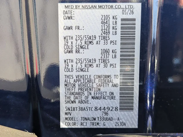 Nuevos NISSAN ROGUE à Estados chez autogozo