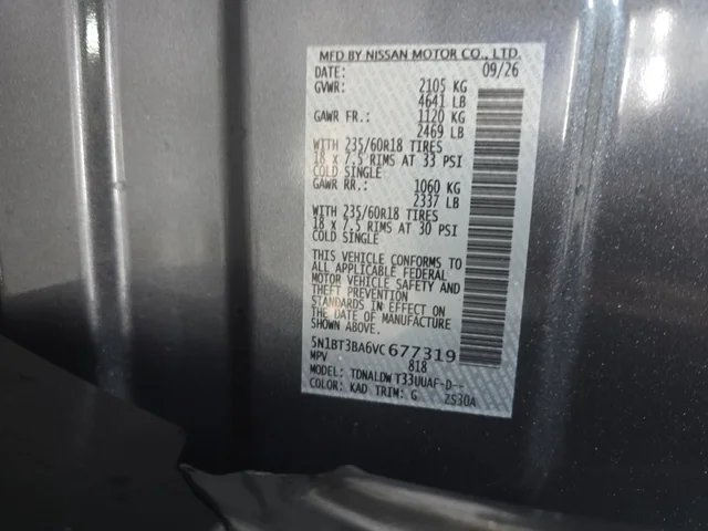 Nuevos NISSAN ROGUE à Estados chez autogozo