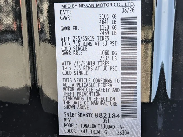 Nuevos NISSAN ROGUE à Estados chez autogozo