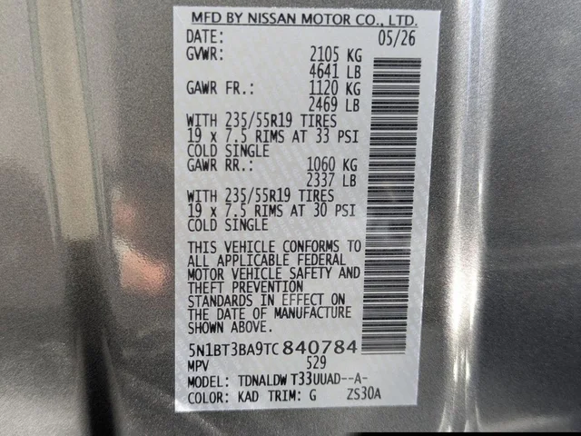 Nuevos NISSAN ROGUE à Estados chez autogozo