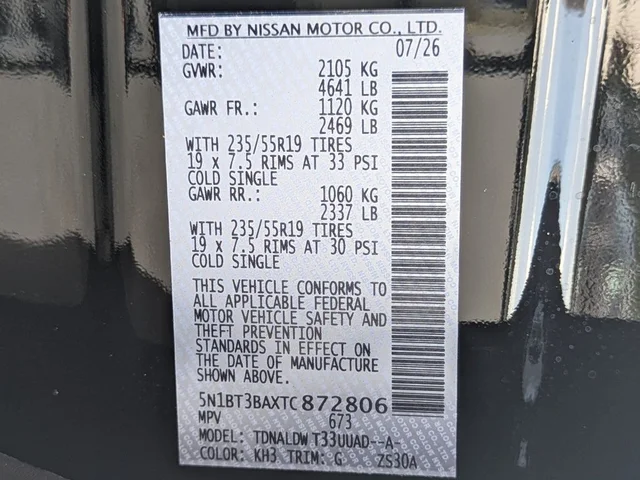Nuevos NISSAN ROGUE à Estados chez autogozo