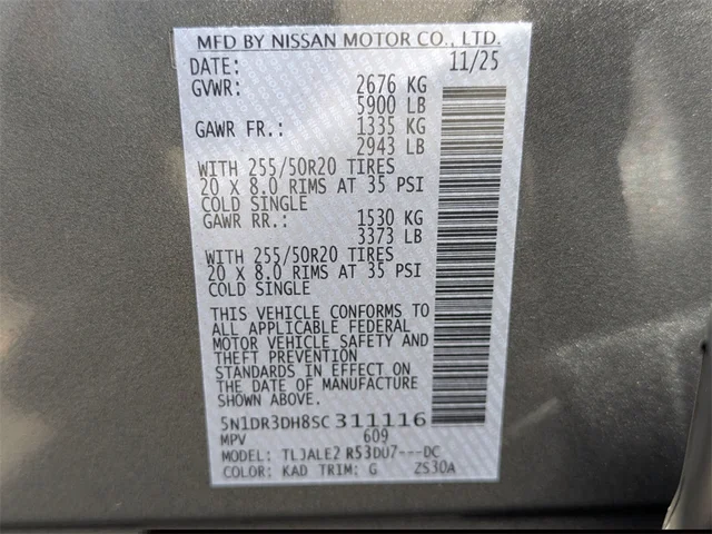 Nuevos NISSAN PATHFINDER à Kennesaw, chez Town Center Nissan