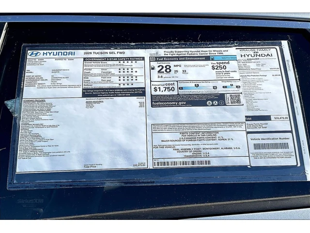 Nuevos HYUNDAI TUCSON at Gainesville Hyundai in Gainesville