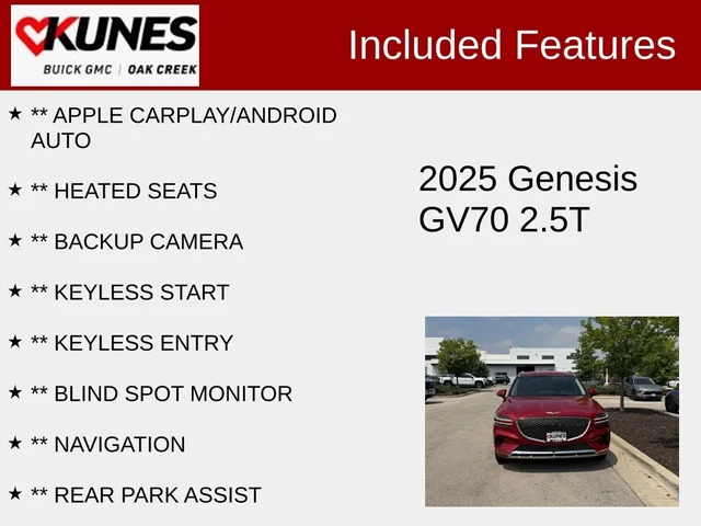 SEMINUEVOS GENESIS GV70 a Estados en autogozo