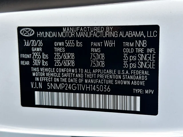 Nuevos HYUNDAI SANTA FE HYBRID à Estados chez autogozo