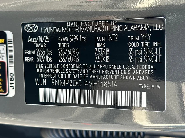 Nuevos HYUNDAI SANTA FE HYBRID à Estados chez autogozo
