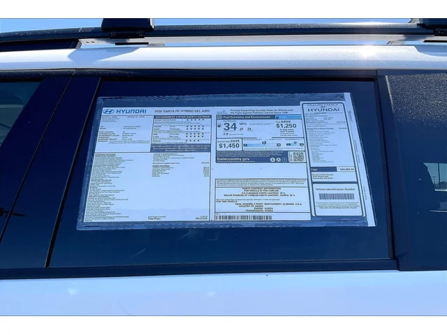 Nuevos HYUNDAI SANTA FE HYBRID à Estados chez autogozo