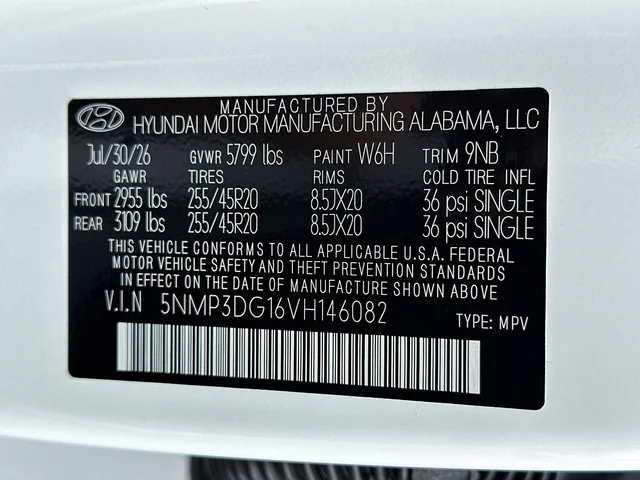 Nuevos HYUNDAI SANTA FE HYBRID à Estados chez autogozo