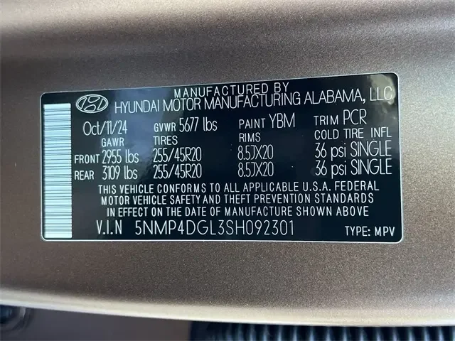 Nuevos HYUNDAI SANTA FE at Gainesville Hyundai in Gainesville