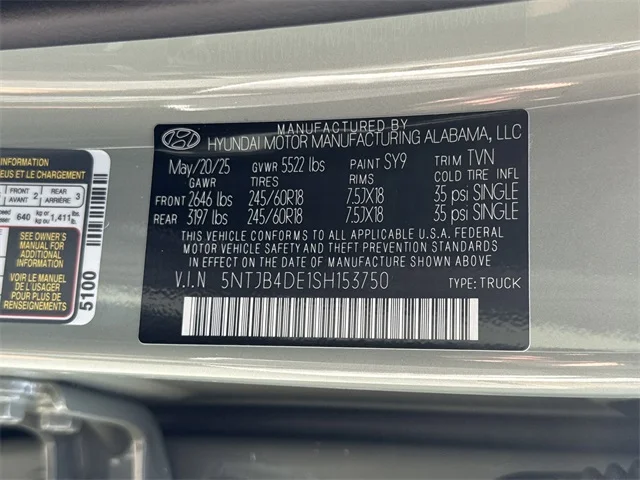 Nuevos HYUNDAI SANTA CRUZ at Gainesville Hyundai in Gainesville